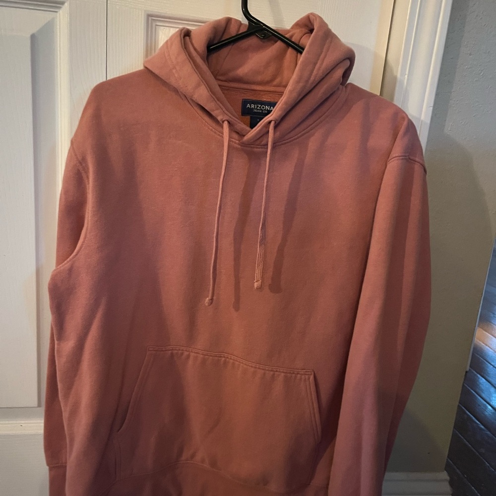 Arizona Jean Company Men's Faded Red Hoodie